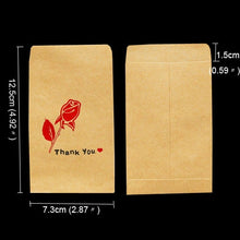 Load image into Gallery viewer, 50pcs Mini Kraft Paper Bags for Gifts Unicorn Thank You Small Gift Bag Mermaid Wedding Party Favor Bags Llama Paper Candy Bags
