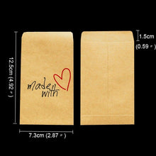 Load image into Gallery viewer, 50pcs Mini Kraft Paper Bags for Gifts Unicorn Thank You Small Gift Bag Mermaid Wedding Party Favor Bags Llama Paper Candy Bags