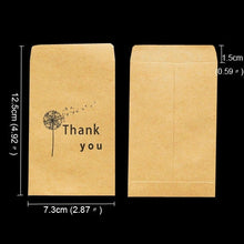 Load image into Gallery viewer, 50pcs Mini Kraft Paper Bags for Gifts Unicorn Thank You Small Gift Bag Mermaid Wedding Party Favor Bags Llama Paper Candy Bags