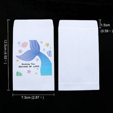 Load image into Gallery viewer, 50pcs Mini Kraft Paper Bags for Gifts Unicorn Thank You Small Gift Bag Mermaid Wedding Party Favor Bags Llama Paper Candy Bags