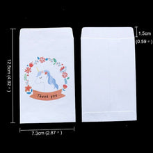 Load image into Gallery viewer, 50pcs Mini Kraft Paper Bags for Gifts Unicorn Thank You Small Gift Bag Mermaid Wedding Party Favor Bags Llama Paper Candy Bags