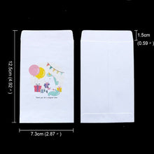 Load image into Gallery viewer, 50pcs Mini Kraft Paper Bags for Gifts Unicorn Thank You Small Gift Bag Mermaid Wedding Party Favor Bags Llama Paper Candy Bags