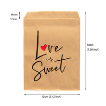 Load image into Gallery viewer, 25pcs Thank You Kraft Paper Bag Colorful Polka Dots Striped Chevron Paper Gift Bag Wedding Candy Bags Birthday Gift Packaging